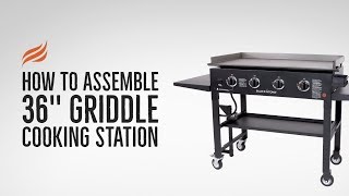 Blackstone 36quot Griddle Assembly [upl. by Ariam]