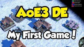 AoE3 DE  My First Game and Impressions [upl. by Nepil]