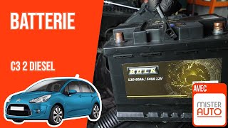 Changer la Batterie C3 2 14 HDI 🔋 [upl. by Aveline]