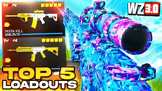 TOP 5 NEW META LOADOUTS in Warzone 3 Best Class Setups [upl. by Yhtomiht]