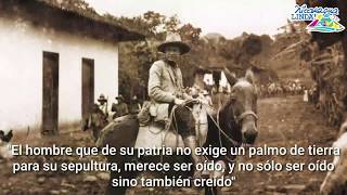 10 FRASES DEL GENERAL SANDINO  NICARAGUA [upl. by Hanikas]