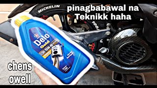 Change oil CALTEX DELO GOLD Swabe [upl. by Kerekes]