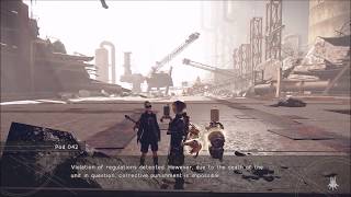 Nier Automata  Side Quest  11Bs Memento [upl. by Mcgill953]