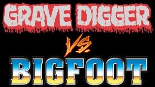 Grave Digger vs Bigfoot [upl. by Heron]