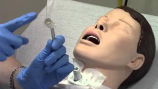 Tracheostomy Care Tutorial [upl. by Crain271]