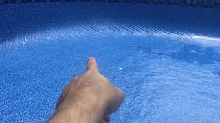 How to replace an above ground pool liner [upl. by Dyrrej54]