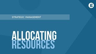 Allocating Resources [upl. by Martina]