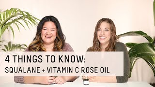 Squalane  Vitamin C Rose Oil  4 Things To Know  Biossance [upl. by Anabelle]