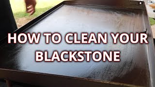 How to clean your Blackstone Griddle  36 inch Blackstone Griddle [upl. by Lemmie895]