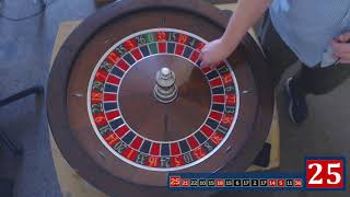 20190708  Roulette Wheel Spins  Session 3 30 Minutes [upl. by Oidualc]