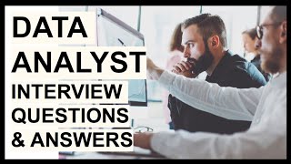 5 DATA ANALYST Interview Questions and TOP SCORING Answers [upl. by Auod]