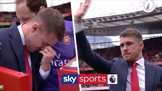 Aaron Ramsey bids an emotional farewell to Arsenal after 11 years at the club [upl. by Reinhardt]