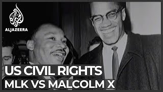 Malcolm X versus Martin Luther King Jr [upl. by Rakabuba]