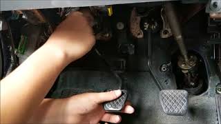 clutch pedal adjustment [upl. by Johannes]