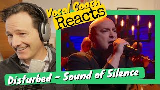 Vocal Coach REACTS  Disturbed Sound Of Silence [upl. by Biddy289]