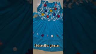 New Hand made frock kafi wali baby frock [upl. by Odlavso]