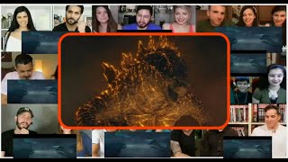 Godzilla vs Ghidorah Final Battle Reaction Mashup  godzilla king of the monsters2019 [upl. by Judi844]