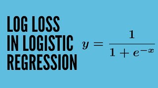 Log Loss or CrossEntropy Cost Function in Logistic Regression [upl. by Anatol554]