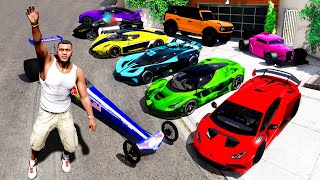 Collecting QUINTILLIONAIRE SUPER CARS in GTA 5 [upl. by Agan]