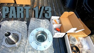 Dodge Ram Spyntec shorty free spin locking hub conversion part 13 [upl. by Nosemyaj]