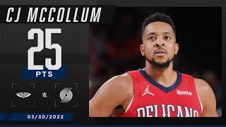 CJ McCollum scores 25 PTS in return to Portland [upl. by Olney]