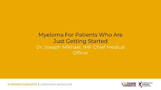 Signs symptoms and treatment for multiple myeloma  Mayo Clinic [upl. by Stephen]