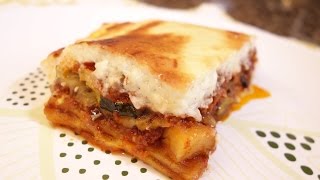 Best Greek Moussaka  my Dads 5 Secret Recipe  Christine Cushing [upl. by Notlef]