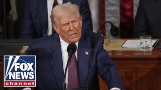 WATCH Trump makes joint address to Congress Democrats respond [upl. by Normand]