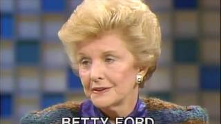 Betty Ford reflects on her addiction and recovery [upl. by Odnamra]