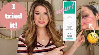 NEW DRUNK ELEPHANT PROTINI POWERPEPTIDE RESURFACING SERUM  INGREDIENT AND APPLICATION REVIEW [upl. by Azilem]