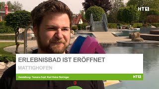 Erlebnisbad Mattighofen ist eröffnet [upl. by Ianahs]