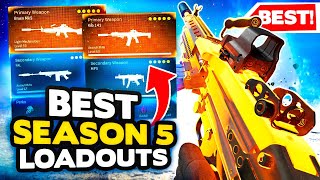 Warzone Season 5 Top 10 BEST LOADOUT  Class Setups Modern Warfare Warzone Tips [upl. by Rawlinson]