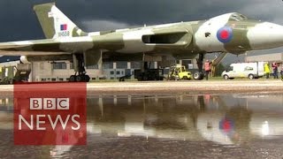 Inside the Vulcan bombers cockpit  BBC News [upl. by Torruella]