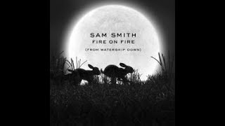 Fire on Fire  Sam Smith LYRICS SPED UP [upl. by Hpseoj]