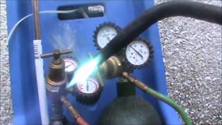 HVAC Training  Intro OxyAcetylene Torches [upl. by Elbas]