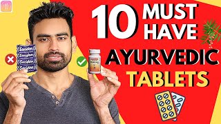 10 Safe amp Useful Ayurvedic Tablets to Replace Allopathic Pills Instant Relief [upl. by Allekram]