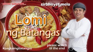 Lomi ng Batangas [upl. by Llewop223]