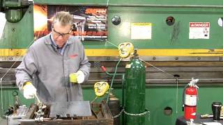 Acetylene amp Oxygen Torch Cutting [upl. by Zirkle]