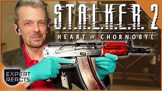 Firearms Expert Reacts to STALKER 2 Heart of Chornobyl Guns  EXP [upl. by Ewold11]