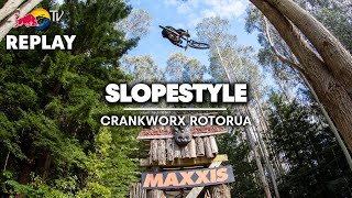 REPLAY Crankworx Rotorua Slopestyle 2022 [upl. by Yttel]