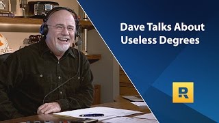 Dave Talks About Useless Degrees [upl. by Nadabb]