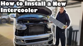 How to install a Intercooler on A VW Transporter [upl. by Ninette715]