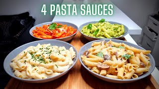 4 DELICIEUSES SAUCES POUR sublimer VOS PÂTES  FOOD IS LOVE [upl. by Kathrine]