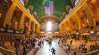 Walking Tour of Grand Central Terminal — New York City 【4K】🇺🇸 [upl. by Uis]