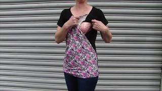 How to Use Breastfeeding Clothes [upl. by Barhos]