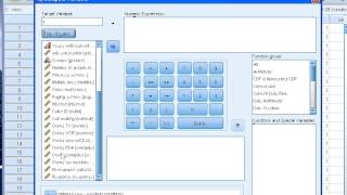 SPSS Tutorials Compute variables [upl. by Ruhnke886]