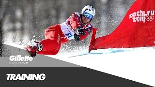 Nevin Galmarinis guide to Snowboard Slalom  Gillette World Sport [upl. by Eivlys]