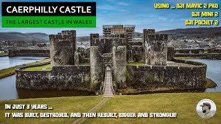 Caerphilly Castle  The Largest in Wales 2nd in Britain [upl. by Yreva687]