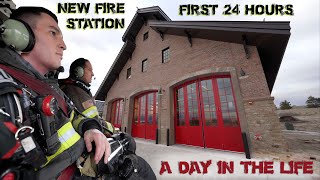 First 24 Hours in a New Fire Station  A Day in the Life [upl. by Evelin356]