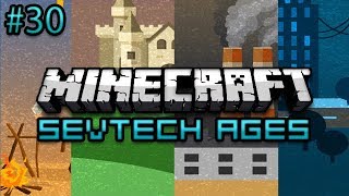 Minecraft SevTech Ages Survival Ep 30  Secret Vault [upl. by Yorker605]